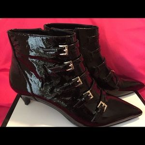 Nine West kitten heel ankle boot